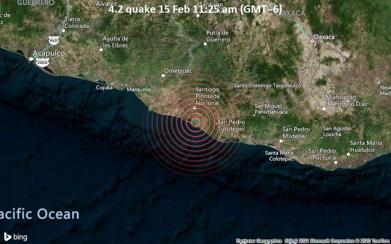 4.2 quake 15 Feb 11:25 am (GMT -6)