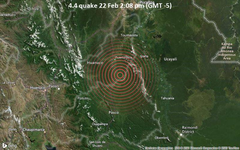 4.4 quake 22 Feb 2:08 pm (GMT -5)