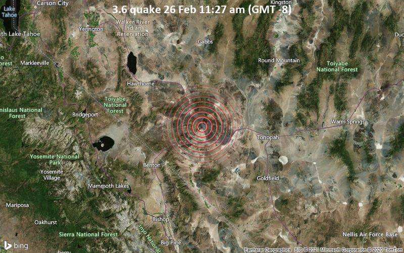 3.6 quake 26 Feb 11:27 am (GMT -8)