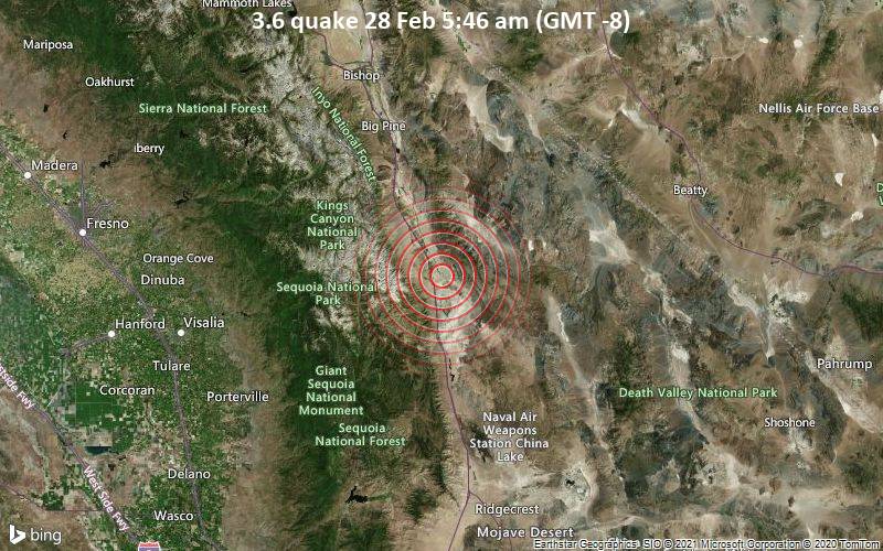3.6 quake 28 Feb 5:46 am (GMT -8)