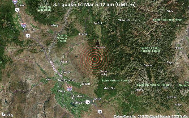 3.1 quake 14 Mar 5:17 am (GMT -6)