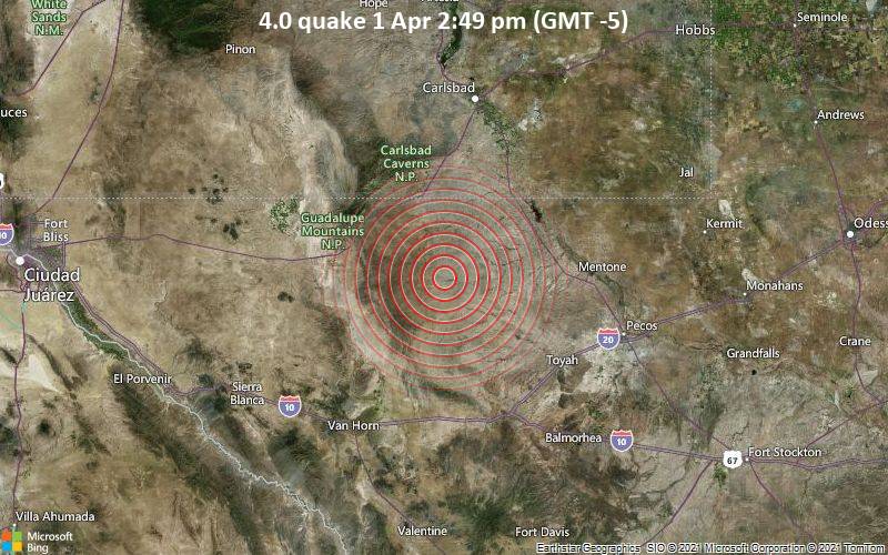 4.0 quake 1 Apr 2:49 pm (GMT -5)