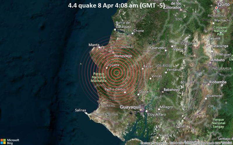 4.4 quake 8 Apr 4:08 am (GMT -5)
