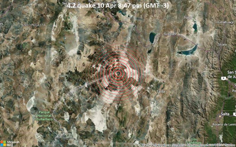 4.2 quake 10 Apr 8:47 pm (GMT -3)
