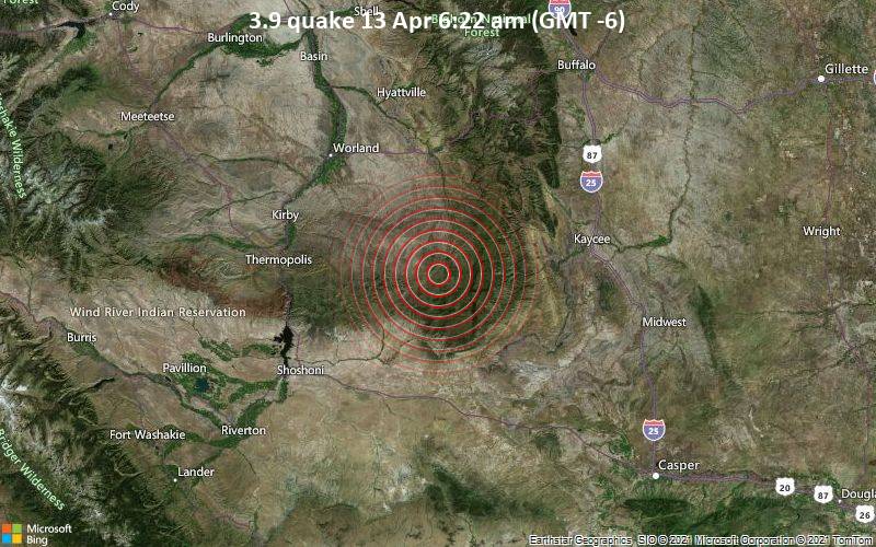 3.9 quake 13 Apr 6:22 am (GMT -6)