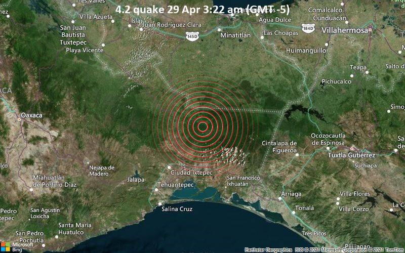 4.2 quake 29 Apr 3:22 am (GMT -5)