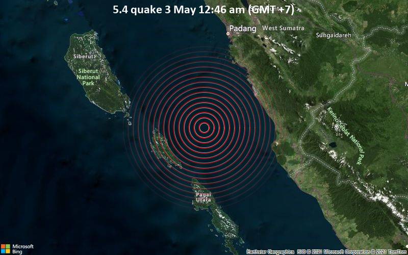 5.4 quake 3 May 12:46 am (GMT +7)