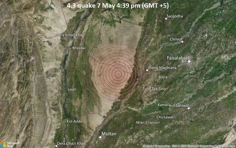 Earthquake Today Punjab / Earthquake Of 5 9 Magnitude Hits Tajikistan