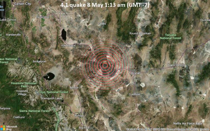 4.1 Gempa 8 Mei 1:13 pagi (GMT -7)