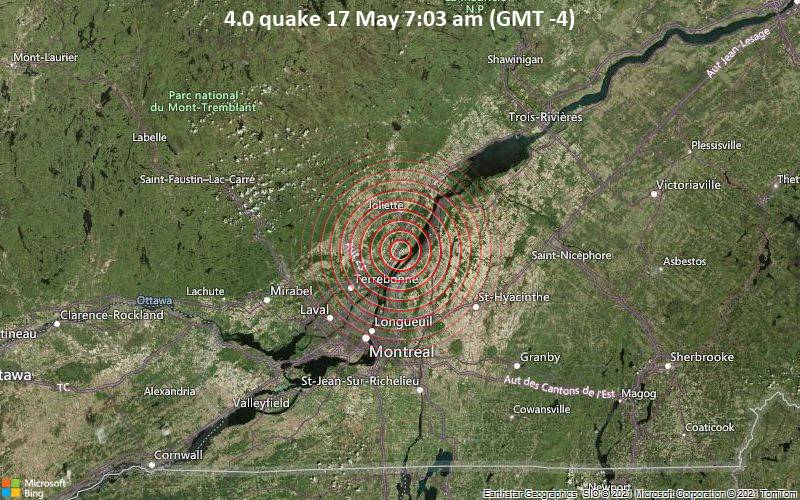 Tremblement De Terre Montreal Montreal Se Prepare A 