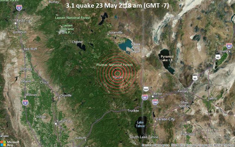 Earthquake sacramento may 7 2021 information