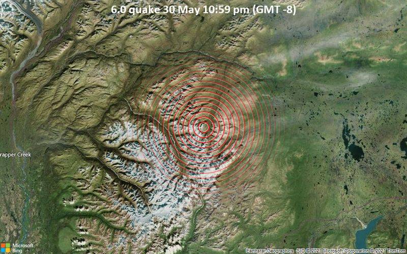 6.0 quake 30 May 10:59 pm (GMT -8)