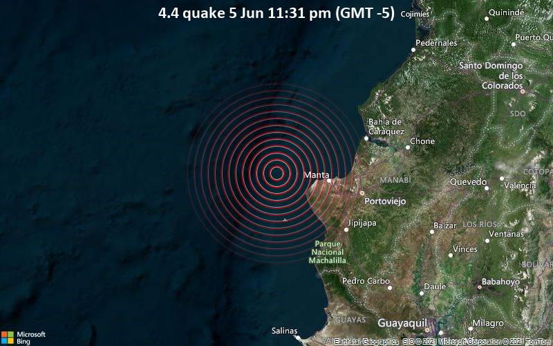 4.4 quake 5 Jun 11:31 pm (GMT -5)
