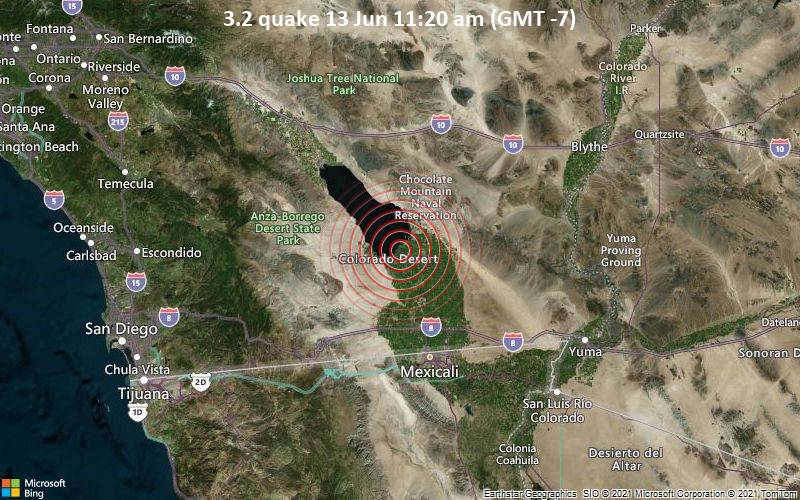 3.2 quake 13 Jun 11:20 am (GMT -7)