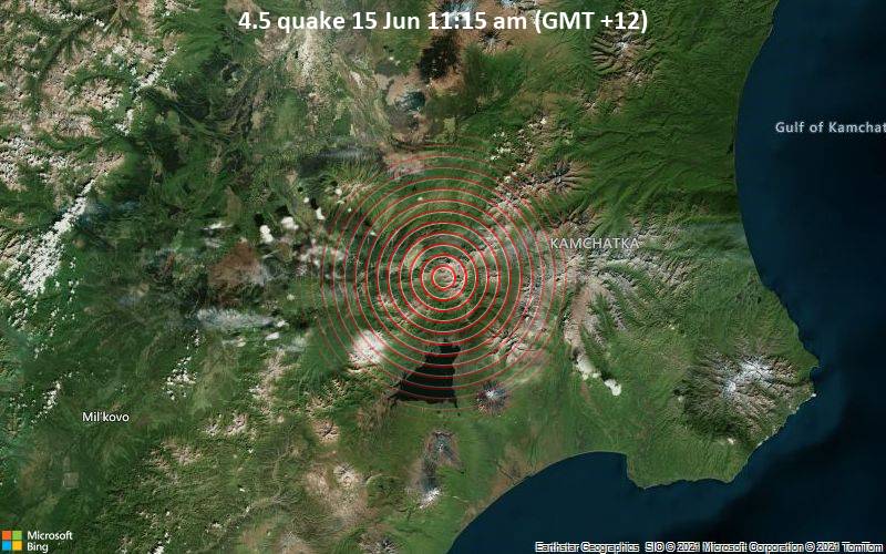 4.5 quake 15 Jun 11:15 am (GMT +12)