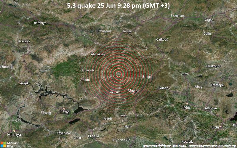 5.3 quake 25 Jun 9:28 pm (GMT +3)