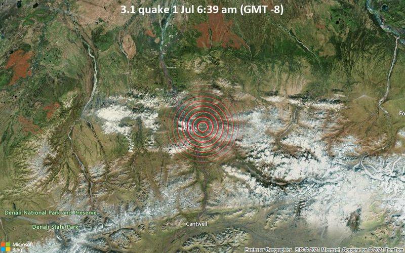 3.1 quake 1 Jul 6:39 am (GMT -8)