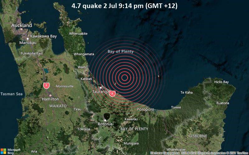 4.7 quake 2 Jul 9:14 pm (GMT +12)