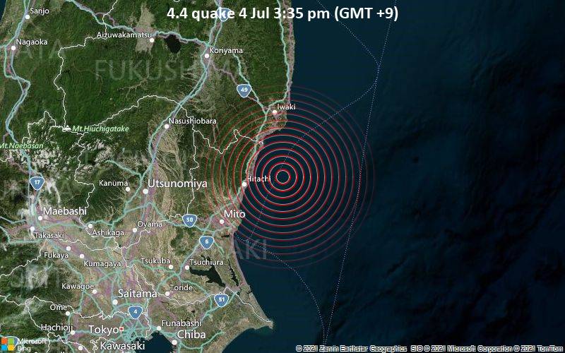 4.4 quake 4 Jul 3:35 pm (GMT +9)
