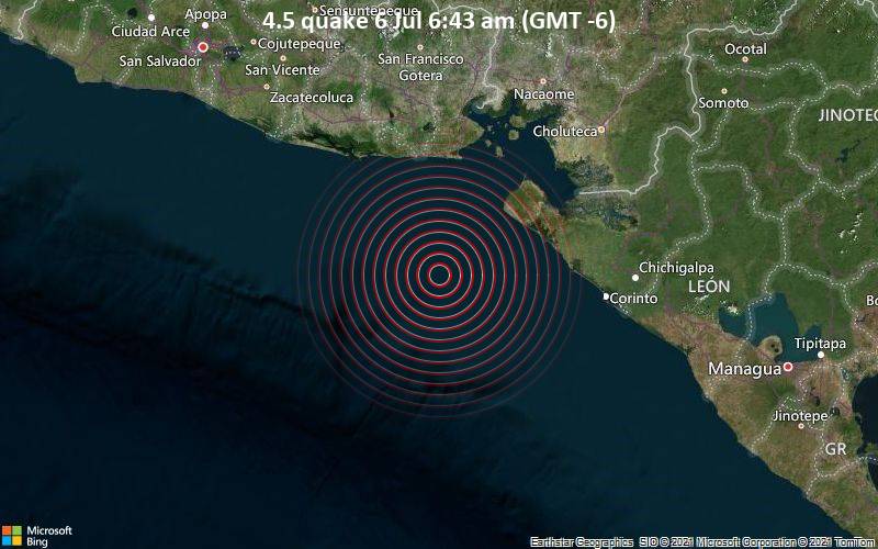 4.5 quake 6 Jul 6:43 am (GMT -6)