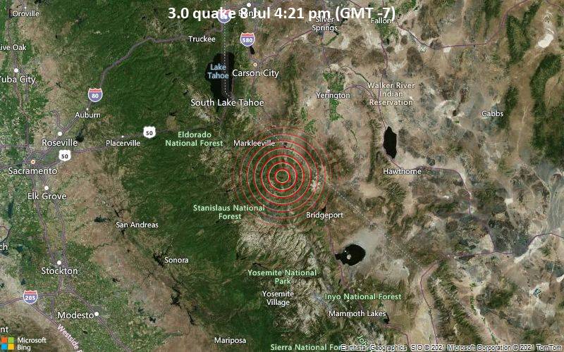 3.0 quake 8 Jul 4:21 pm (GMT -7)