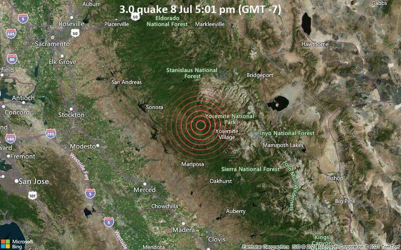 3.0 quake 8 Jul 5:01 pm (GMT -7)