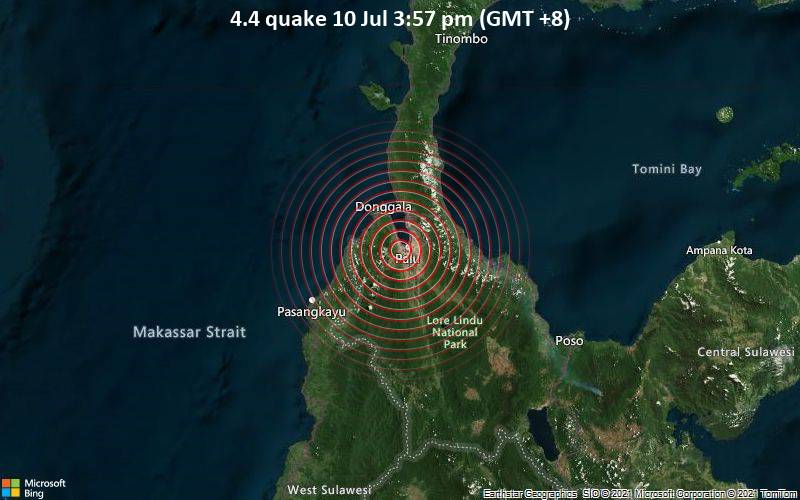 4.4 quake 10 Jul 3:57 pm (GMT +8)