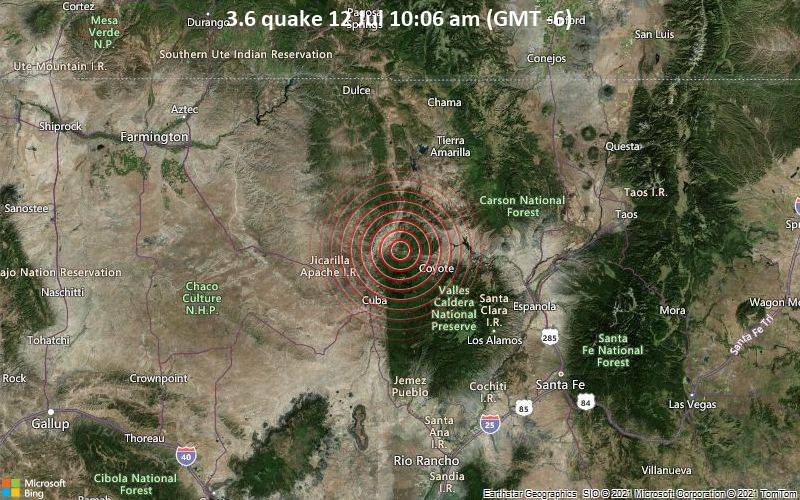3.6 quake 12 Jul 10:06 am (GMT -6)