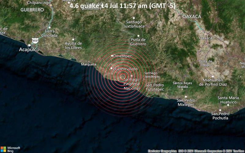 4.6 quake 14 Jul 11:57 am (GMT -5)