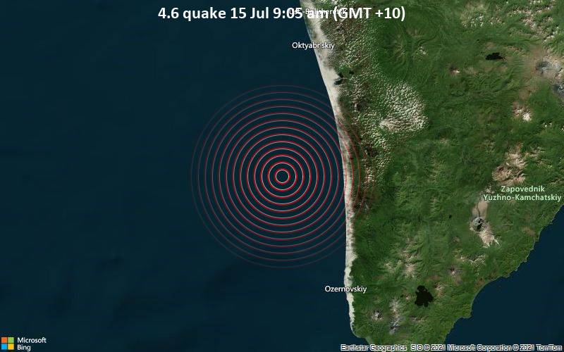 4.6 quake 15 Jul 9:05 am (GMT +10)