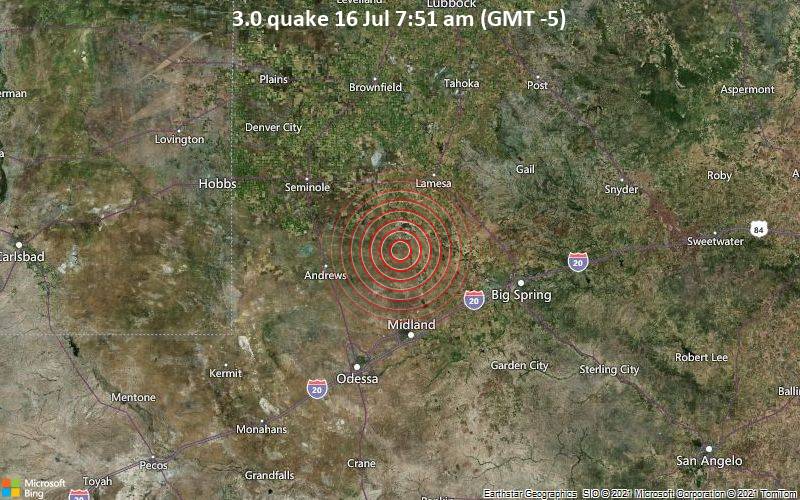 3.0 quake 16 Jul 7:51 am (GMT -5)