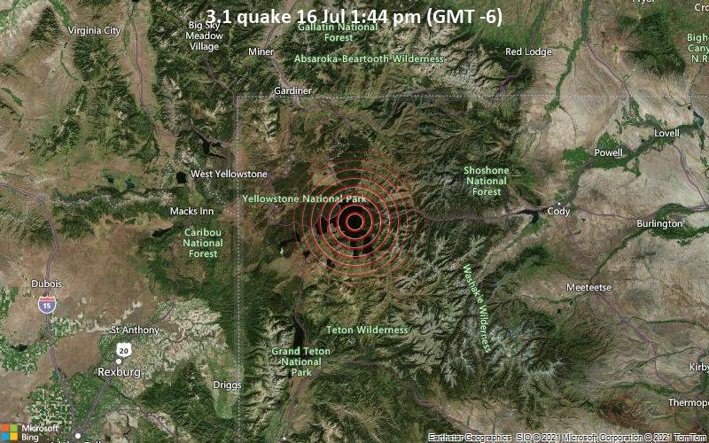 3.1 quake 16 Jul 1:44 pm (GMT -6)