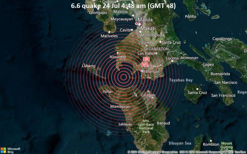 What Is The Magnitude Of Earthquake Place In Manila Today The Earth Images Revimage