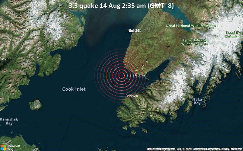 3.5 quake 14 Aug 2:35 am (GMT -8)