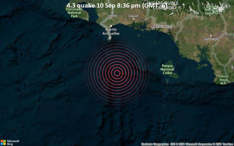 4.3 quake 10 Sep 8:36 pm (GMT -6)