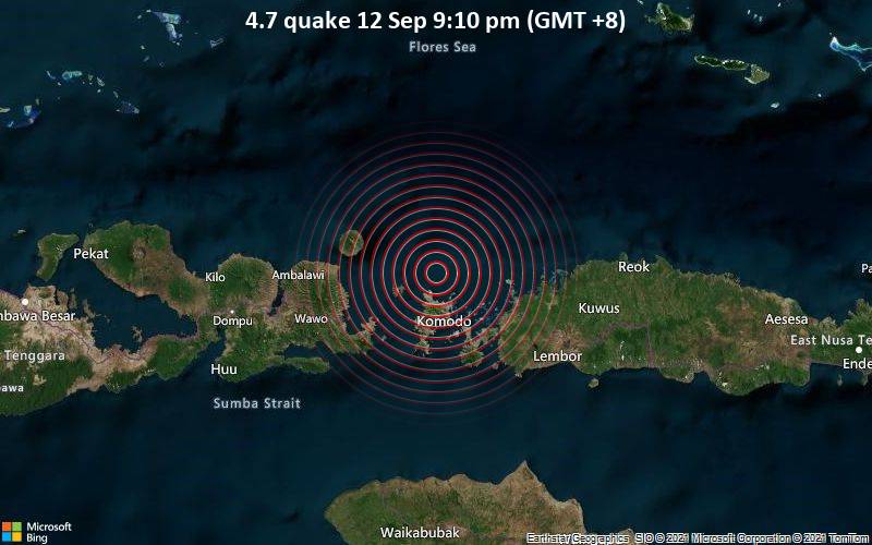 4.7 quake 12 Sep 9:10 pm (GMT +8)