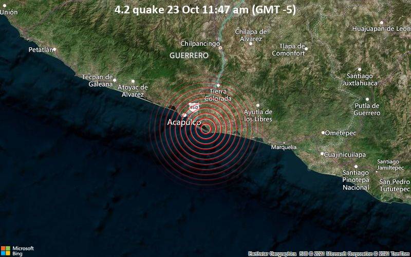 4.2 quake 23 Oct 11:47 am (GMT -5)