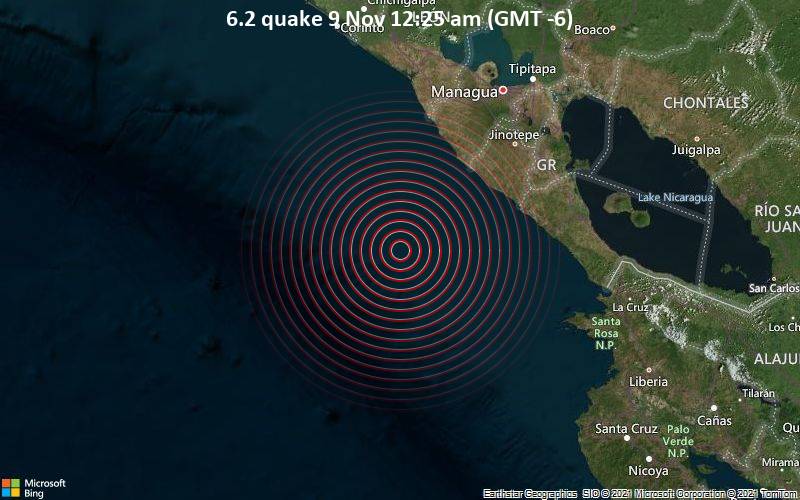 6.2 quake 9 Nov 12:25 am (GMT -6)