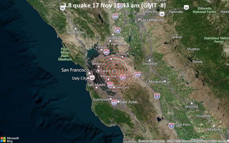 3.8 quake 17 Nov 11:43 am (GMT -8)