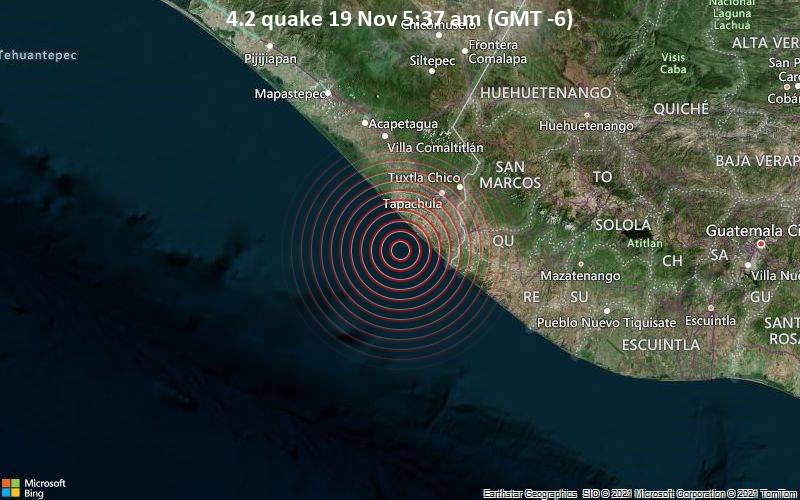 4.2 quake 19 Nov 5:37 am (GMT -6)