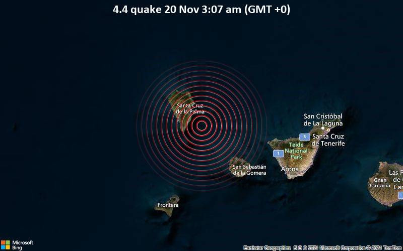 4.4 quake 20 Nov 3:07 am (GMT +0)