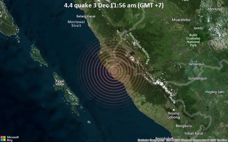 4.4 quake 3 Dec 11:56 am (GMT +7)