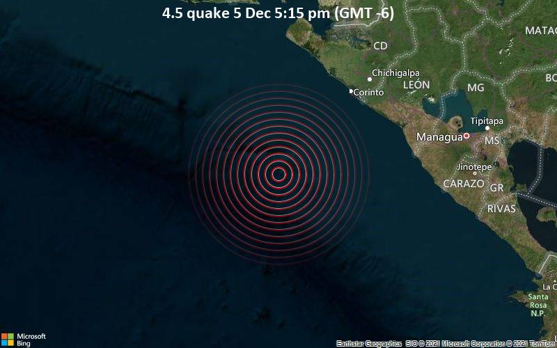4.5 quake 5 Dec 5:15 pm (GMT -6)