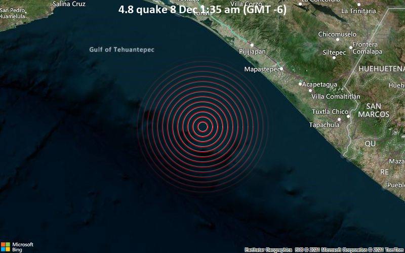 4.8 quake 8 Dec 1:35 am (GMT -6)