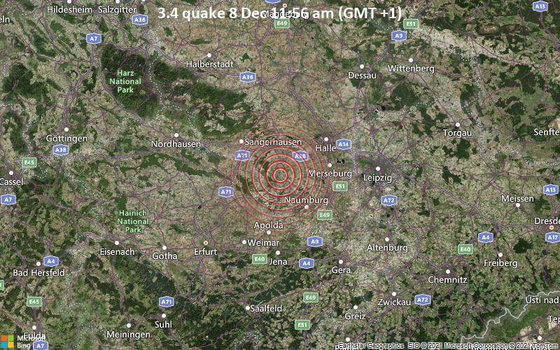 3.4 quake 8 Dec 11:56 am (GMT +1)