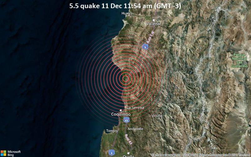 5.5 quake 11 Dec 11:54 am (GMT -3)