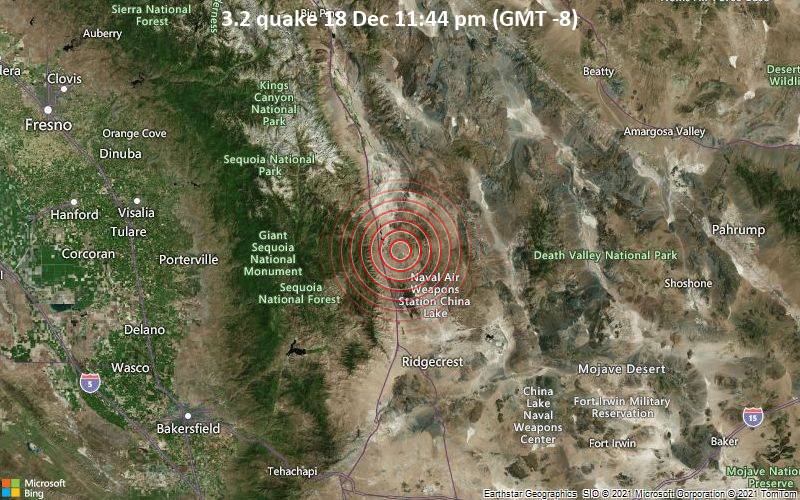 3.2 quake 18 Dec 11:44 pm (GMT -8)