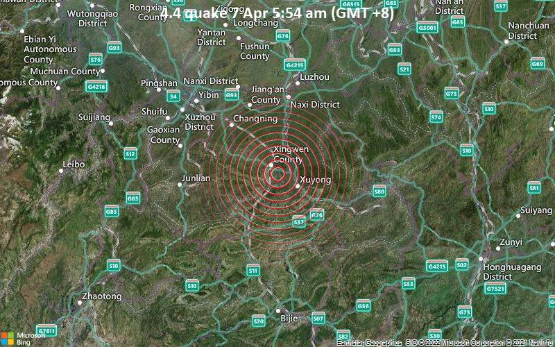 4.4 quake 7 Apr 5:54 am (GMT +8)