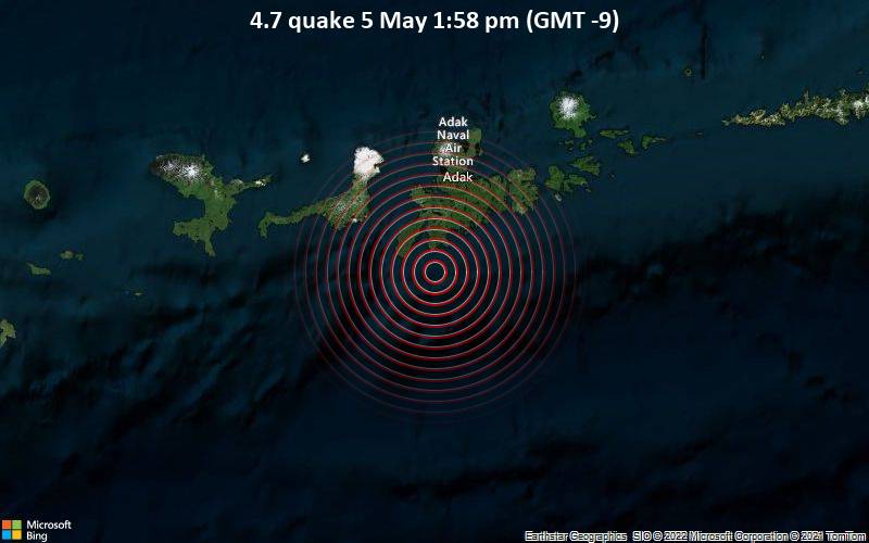 4.7 quake 5 May 1:58 pm (GMT -9)