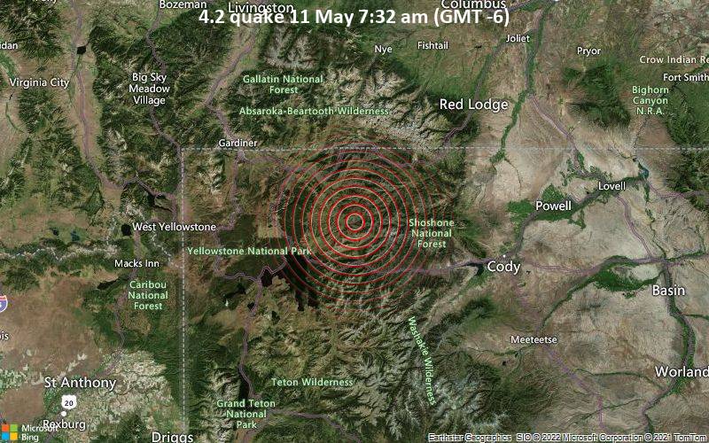 4.2 quake 11 May 7:32 am (GMT -6)